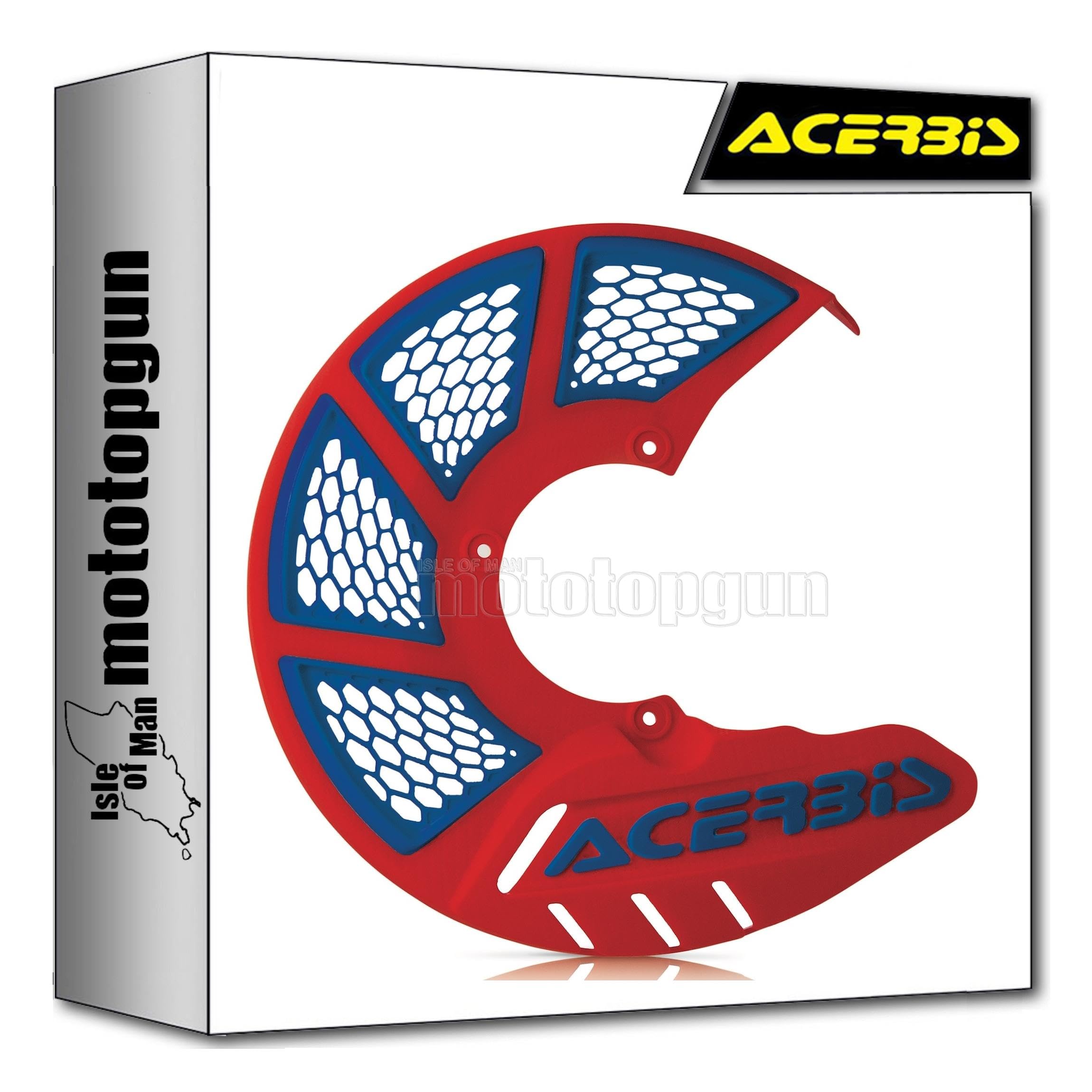 Couvercle de disque x-brake vented évitant la surchauffe et les chocs sur Sherco 300 SE-R - 3