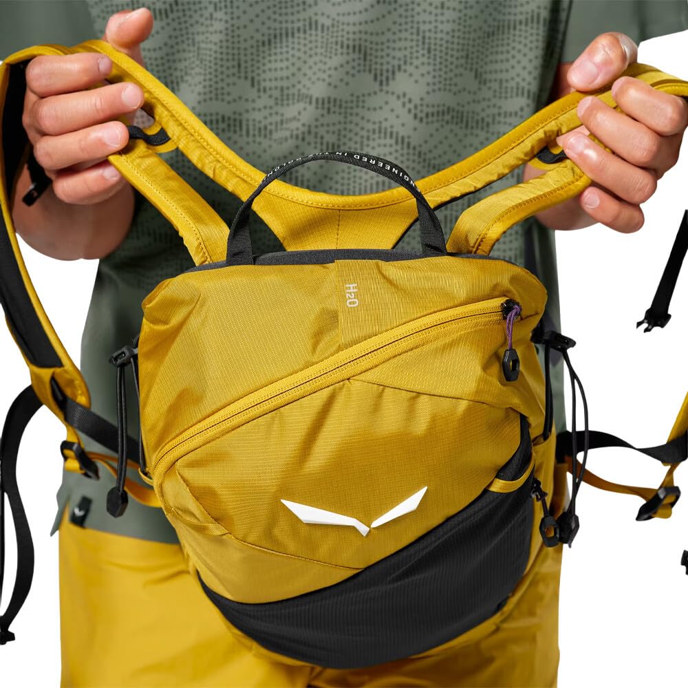 Salewa Rucksack Wanderrucksack Pedroc Active 12L Olive Oil senfgelb