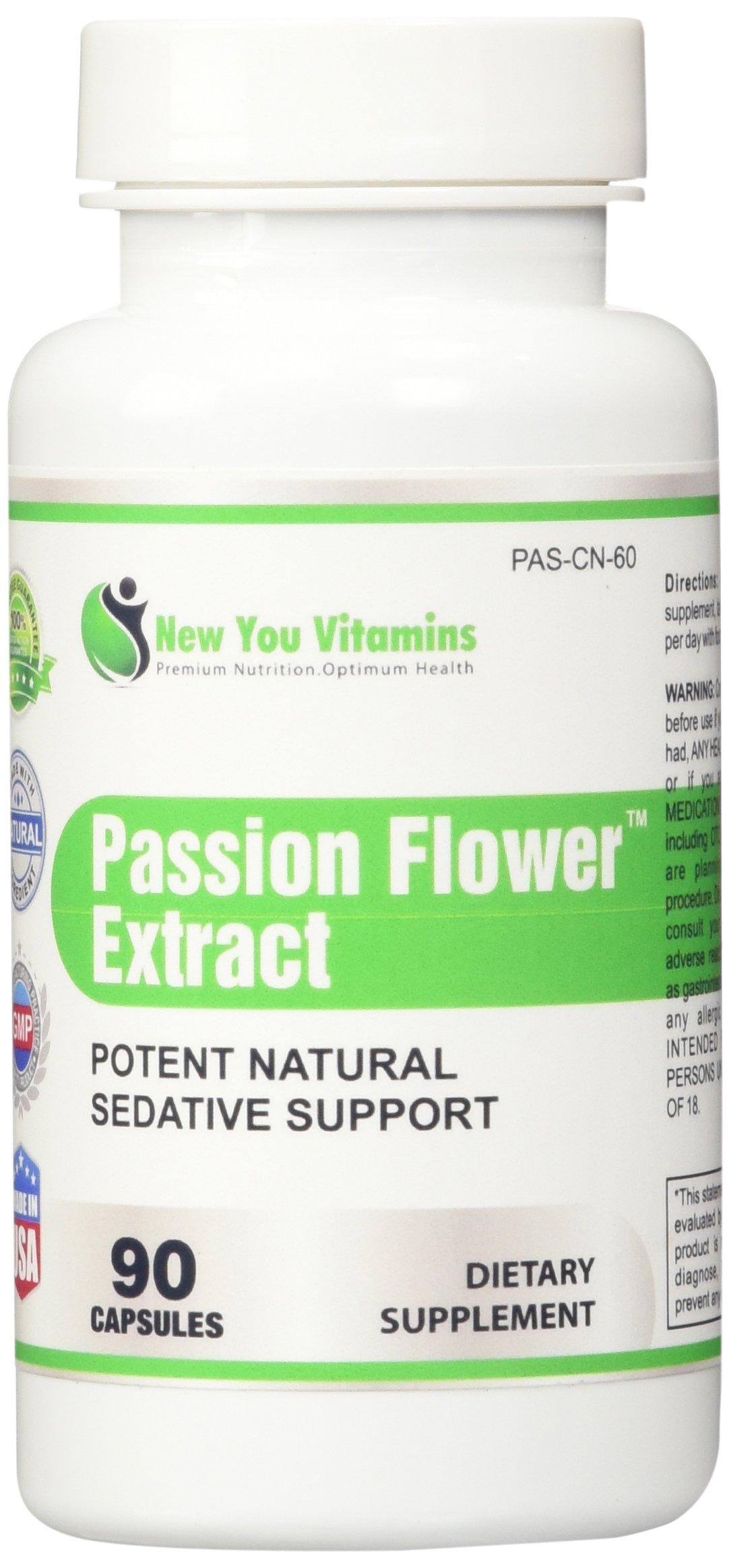 Buy Passion Flower Supplement Natural Sedative Support Passion
