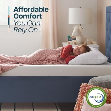 Linenspa 5 Inch Gel Memory Foam Mattress - Twin XL