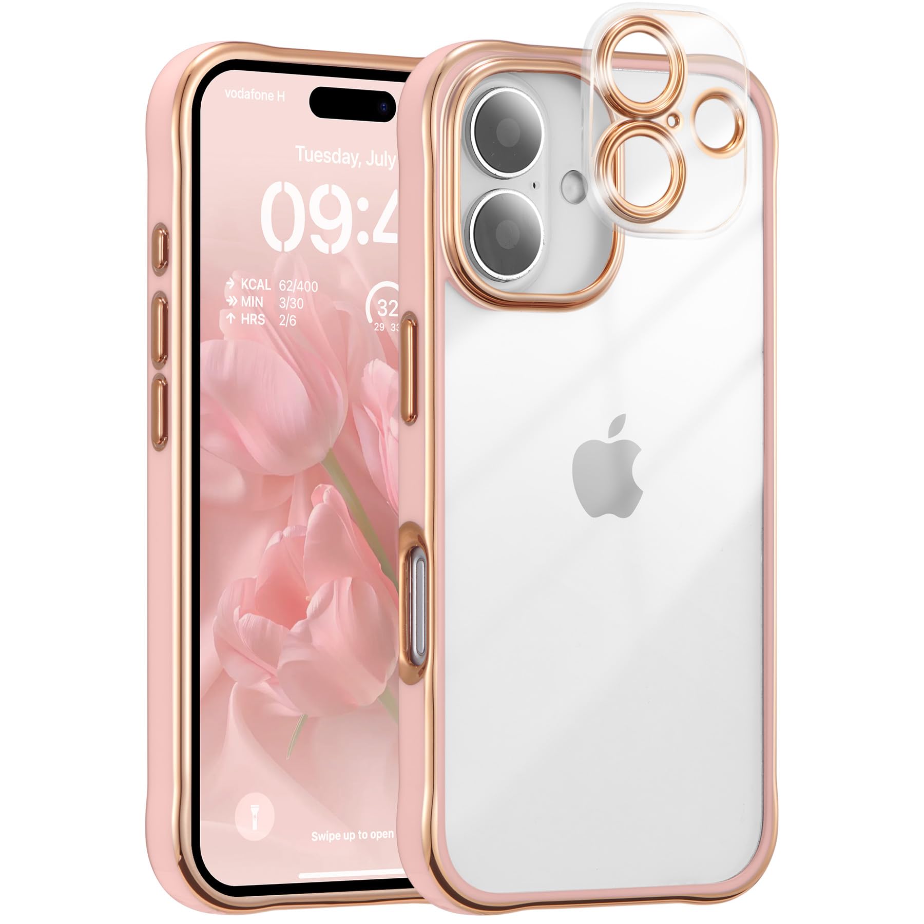 Amazon.co.jp: ZTOFERA for iPhone 16 ケース、クリスタルクリア