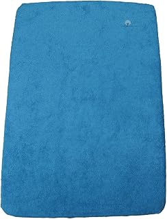 Eveil et Nature - Sábana ajustable para cambiador (elástica), color azul