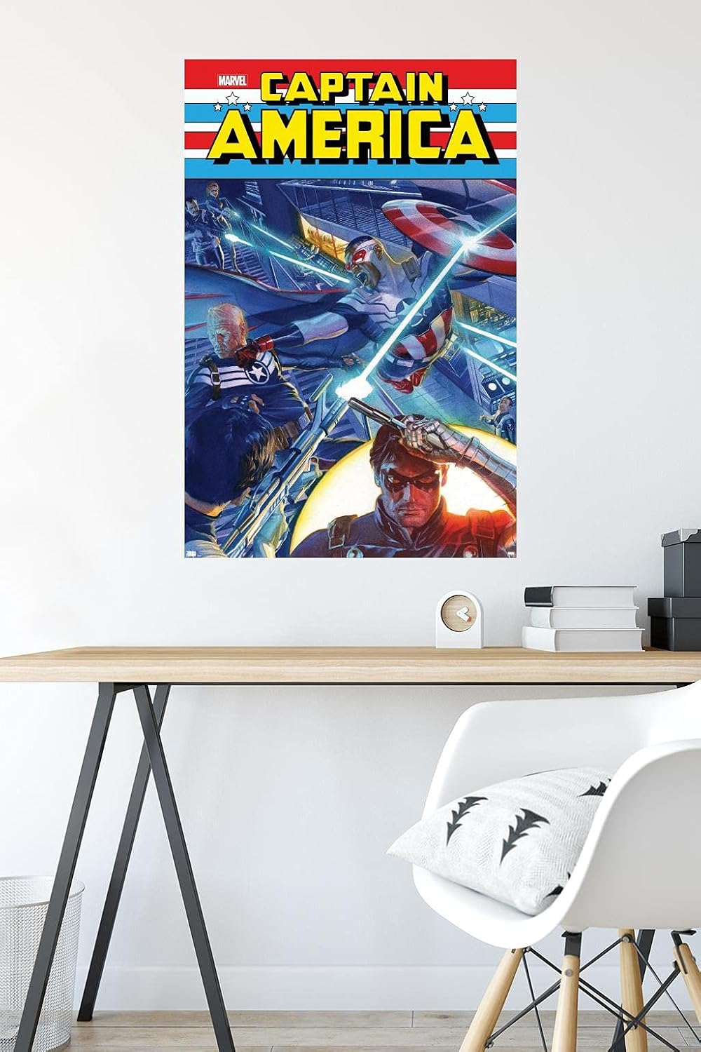 Trends International Marvel Comics Winter Soldier - Captain America: Sam Wilson #7 Wall Poster, 34L x 22.4W, Premium Unframed Version