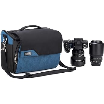 thinkTANKphoto 001390 Think Tank Photo Mirrorless Mover 30 V2 Camera Shoulder Bag, Marine Blue