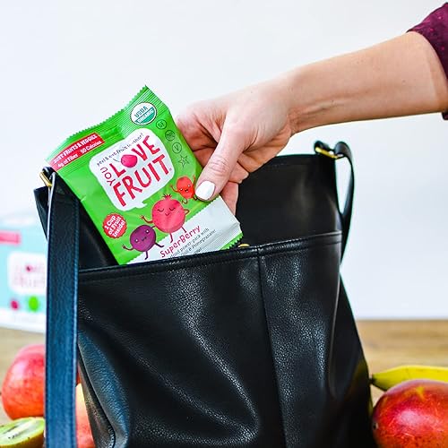 Miniatura 36 de YOU LOVE FRUIT - PASSION FRUIT POWER PALS - Bocadillos de frutas naturales, paquete de aperitivos saludables, fruta real! Sin gluten, sin OMG