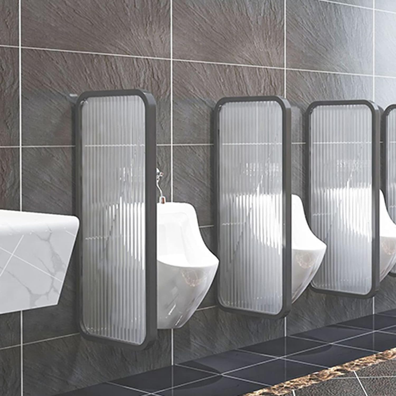 Urinal Privacy Screen 3PCS WallMounted Men Urinal Privacy