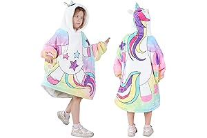 MIZZEO Snuggie for Kids Girls: Cozy Comfort in an Oversized Hoodie