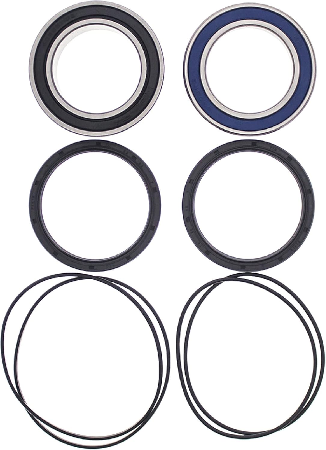 All Balls Racing 25-1616 Wheel Bearing and Seal Kit, Upgrade Compatible with/Replacement for Honda Suzuki