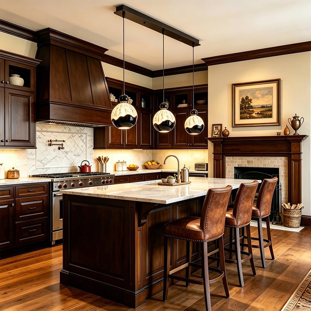 Lampadario Striscia lunga minimalista italiana di alta gamma Lampadari resina LED dimmerabile Alluminio Altezza regolabile Ideale per ristoranti isole da cucina e sale da tè