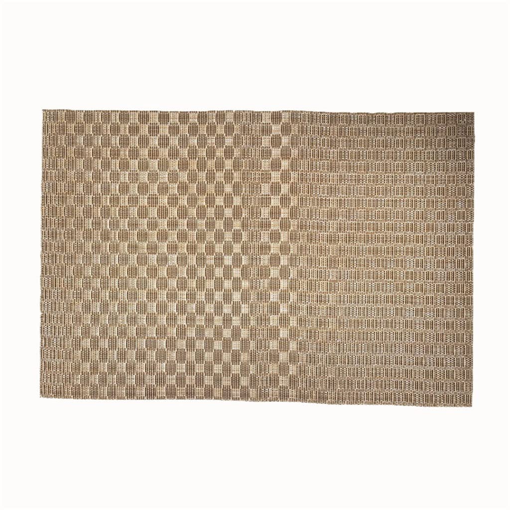 IANSHFKN European Placemats Washable PVC Dining Table Set Woven Mat Western Placemat Coaster Non-slip