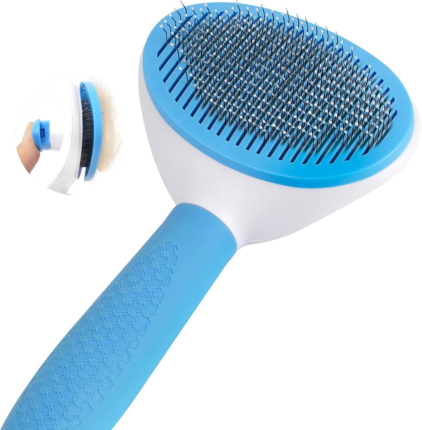 Homyneer Slicker Dog Brushes, Self Cleaning Slicker Brushes, Pet