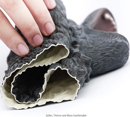 Miniatura 5 de Yolococa Gorila - Marioneta de mano realista de látex suave, juguete de cuentos, juego de rol, suministros para fiestas para niños