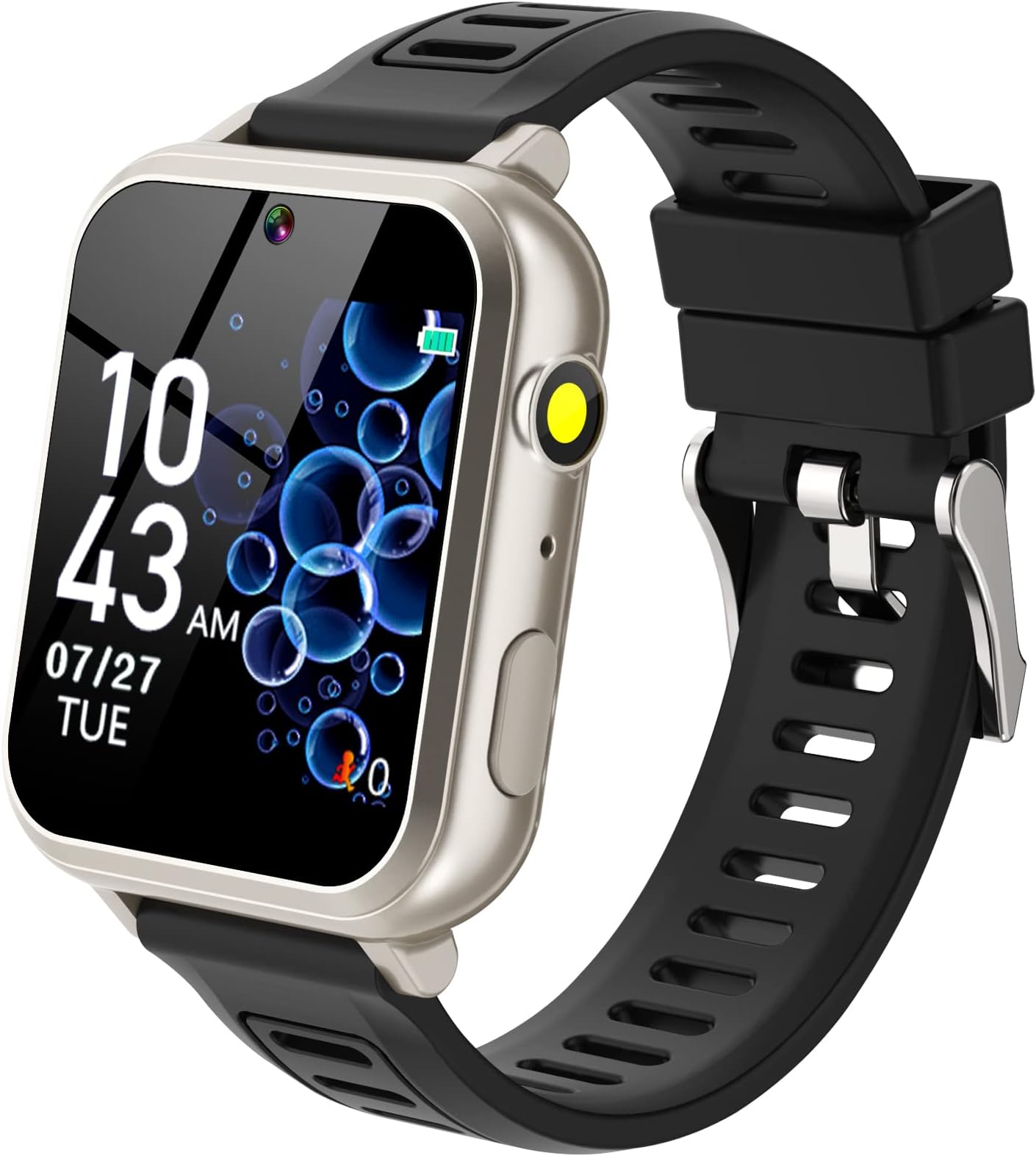 Phyulls Smart Watch for Kids with 39 Puzzle Games Camera Video Recorder Music Alarm Calculator Calendar Flashlight Pedometer Birthday Gift for 3-12 Year Old Boys and Girls