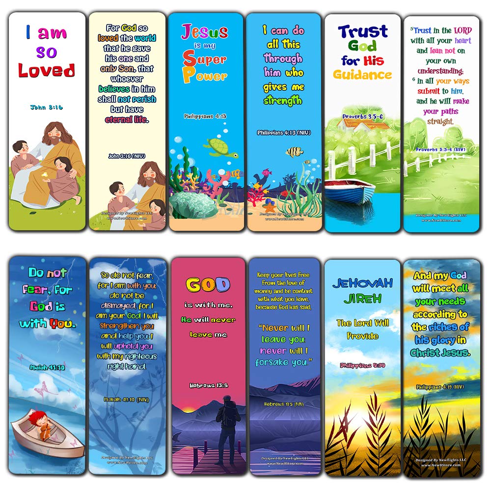 Amazon.com : Christian Bookmarks for Kids - Life Changing (30 Pack) - Well  Designed for Kids - Stocking Stuffers Adoration Devotional Bible Study -  Church Ministry Supplies Classroom Teacher Incentive Gifts : Office Products