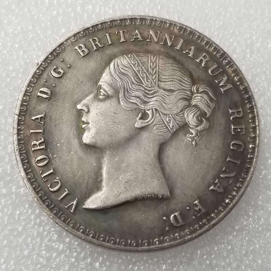 DDTing 1839 United Kingdom Old Coins -Great British Old Coin-Old UK Coin- Queen Victoria Coin -Commemorative Coins-Discover History of Coins goodService