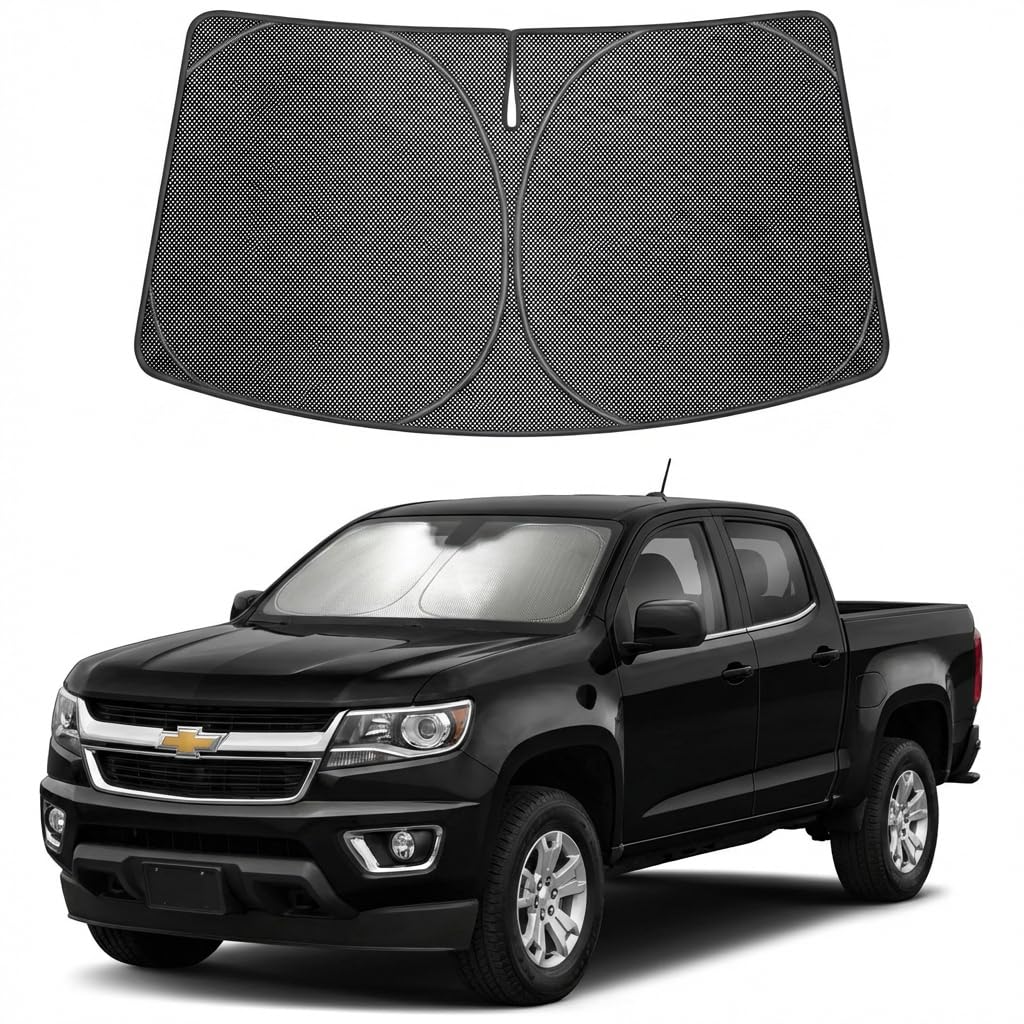Proadsy Custom Fit Car Windshield Sun Shade for 2023-2026 Chevy Colorado