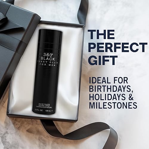 Miniatura 5 de Perry Ellis 360 Negro para hombres, 3.4 fl oz EDT, 101.3217.77