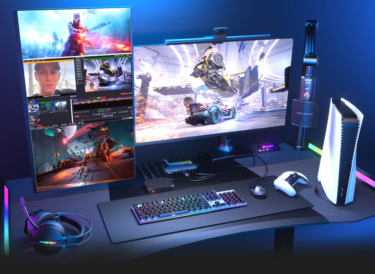 Cougar Gaming Envision VideO-AufnahmE-Ger?t Usb 3.2 Gen 1 (3.1 Gen 1) (cgR-VC-B-01)