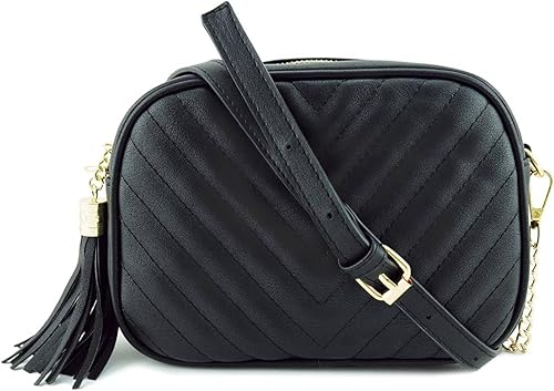 CUTEGW Bolsos cruzados acolchados para mujer, bolso cruzado pequeño, bolso de hombro ligero con correa ajustable