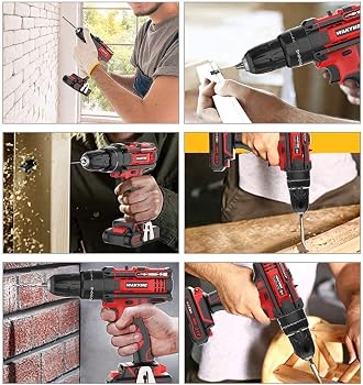 WAKYME 21V Cordless Drill Driver 350 In 