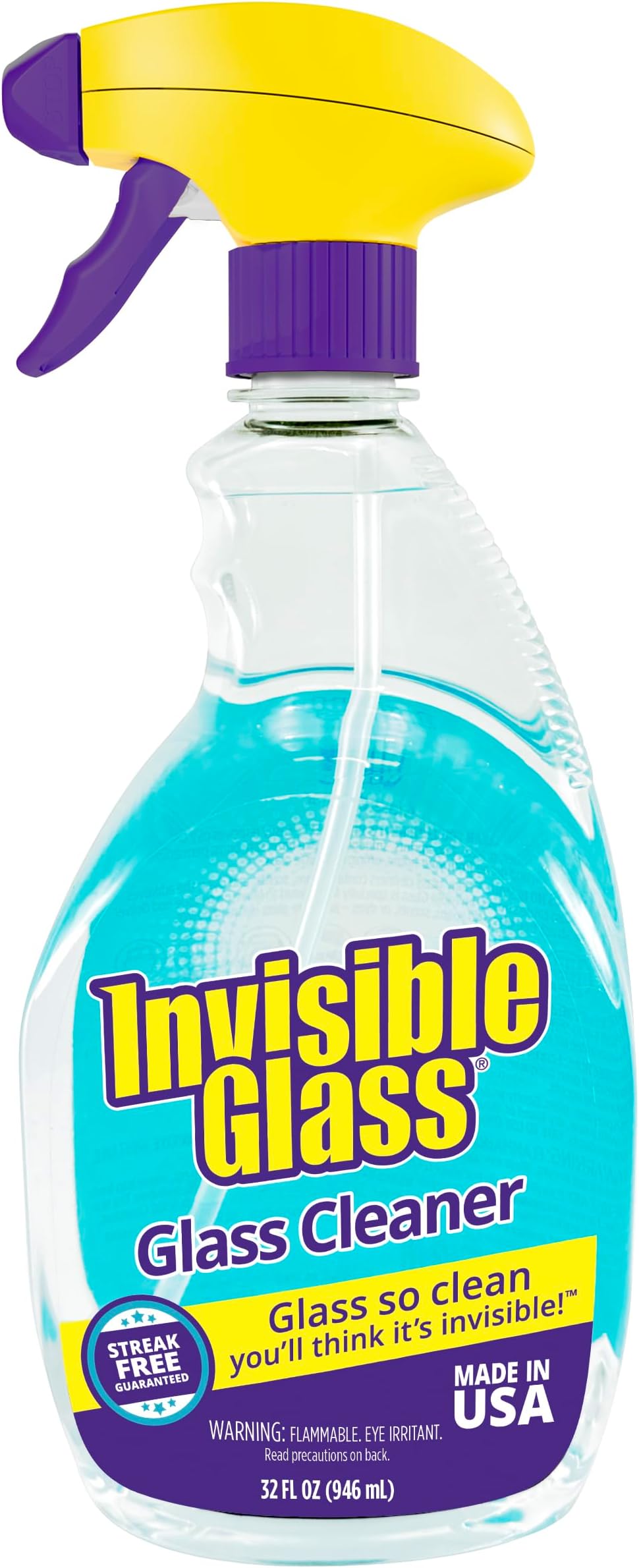 92194 Premium Glass and Window Cleaner for Auto and Home Cleans Glass, Windows, Mirrors, and More, Streak-Free, Ammonia-Free, Tint-Safe, 32 Fl Oz