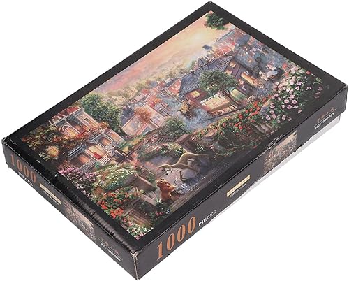 Miniatura 8 de Fydun 1000 Piece Jigsaw Puzzle Aesthetic Landscape Puzzle Paper Puzzle for Adults Wide Range of Uses