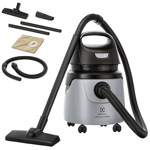 Aspirador água pó Electrolux potente função sopro limpeza profunda 1400W 18L total 11L uti... Aspirador água pó Electrolux potente função sopro limpeza profunda 1400W 18L total 11L uti...