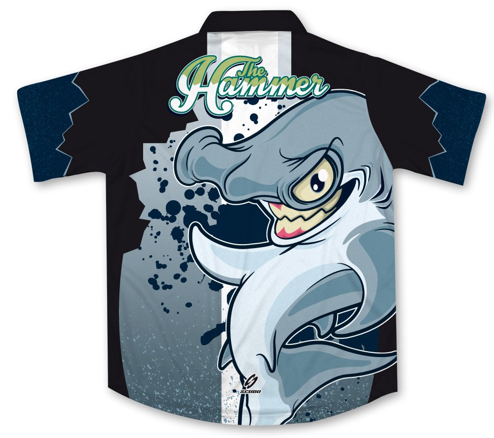 Hammerhead Shark Fishing Jersey - Size 4XL