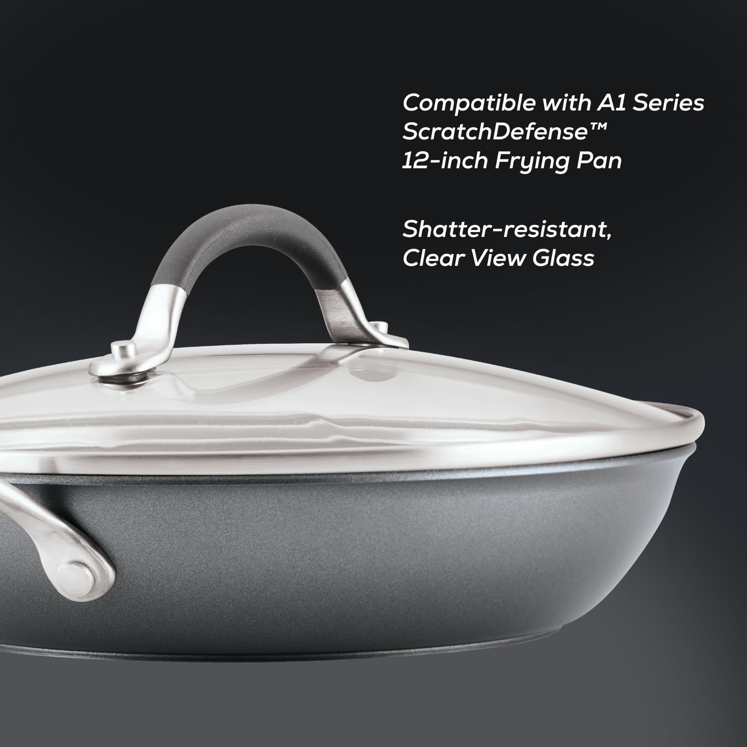 Circulon A1 Glass Lid - 12 Inch -4