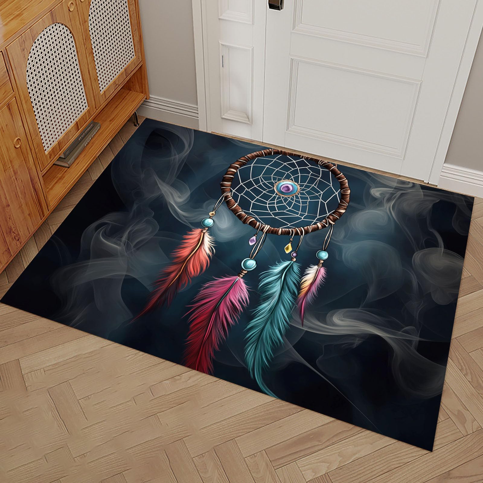 Paillasson entrée intérieur extérieur lavable et absorbant antidérapant