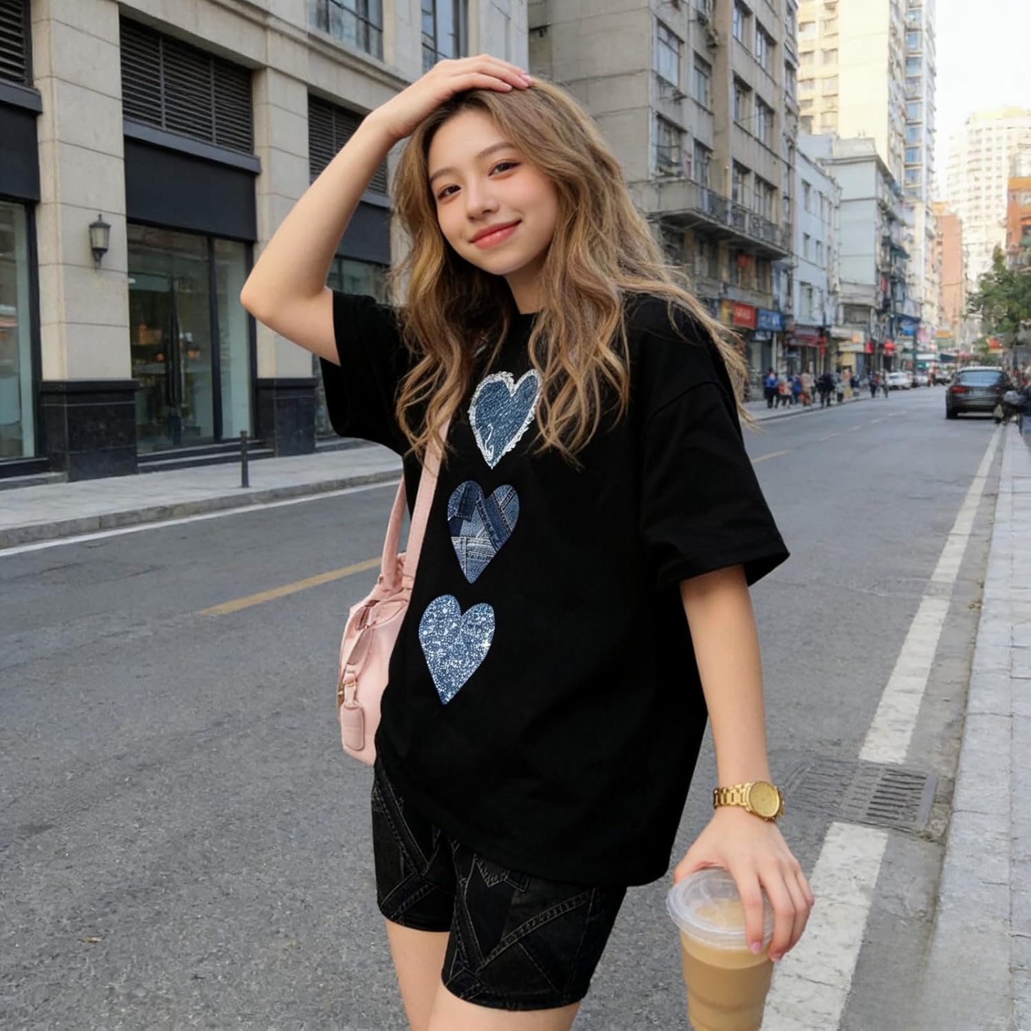 Size 7-14 Girls Summer Clothes 2 Piece Casual Short Sleeve T-Shirt & Short Set Teen Girls Summer Vacation Outfits - Image 2