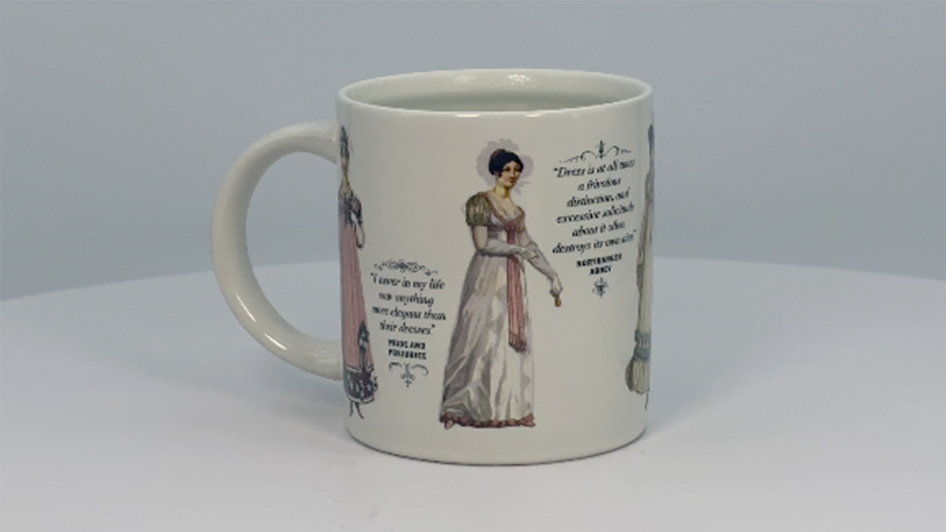 Taza Cerámica Cambia Color 12 oz Jane Austen miniatura 7