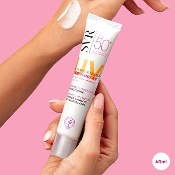 SVR SENSIFINE AR SPF 50+ Rosacea Cream, Anti-Redness Face Sunscreen 40ml