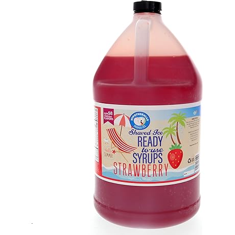 Hypothermias Strawberry Snow Cone Syrup