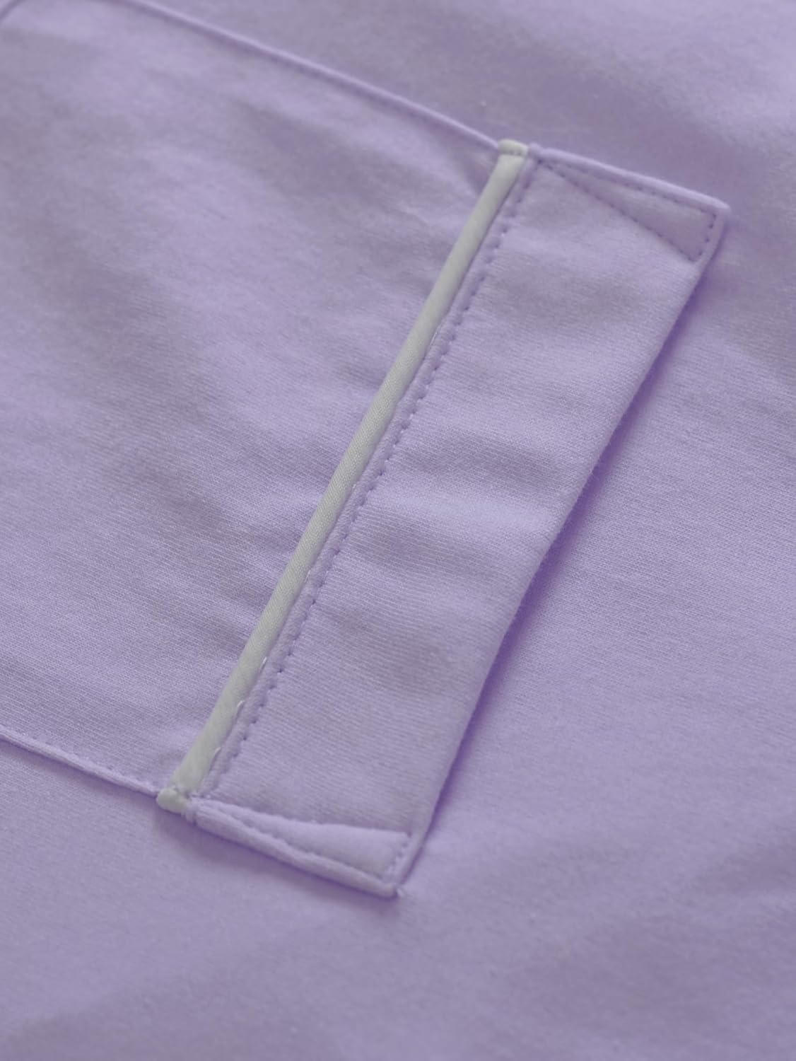 Latuza Women's Petite Size Button Down Pajamas Set Long Sleeve - Image 3