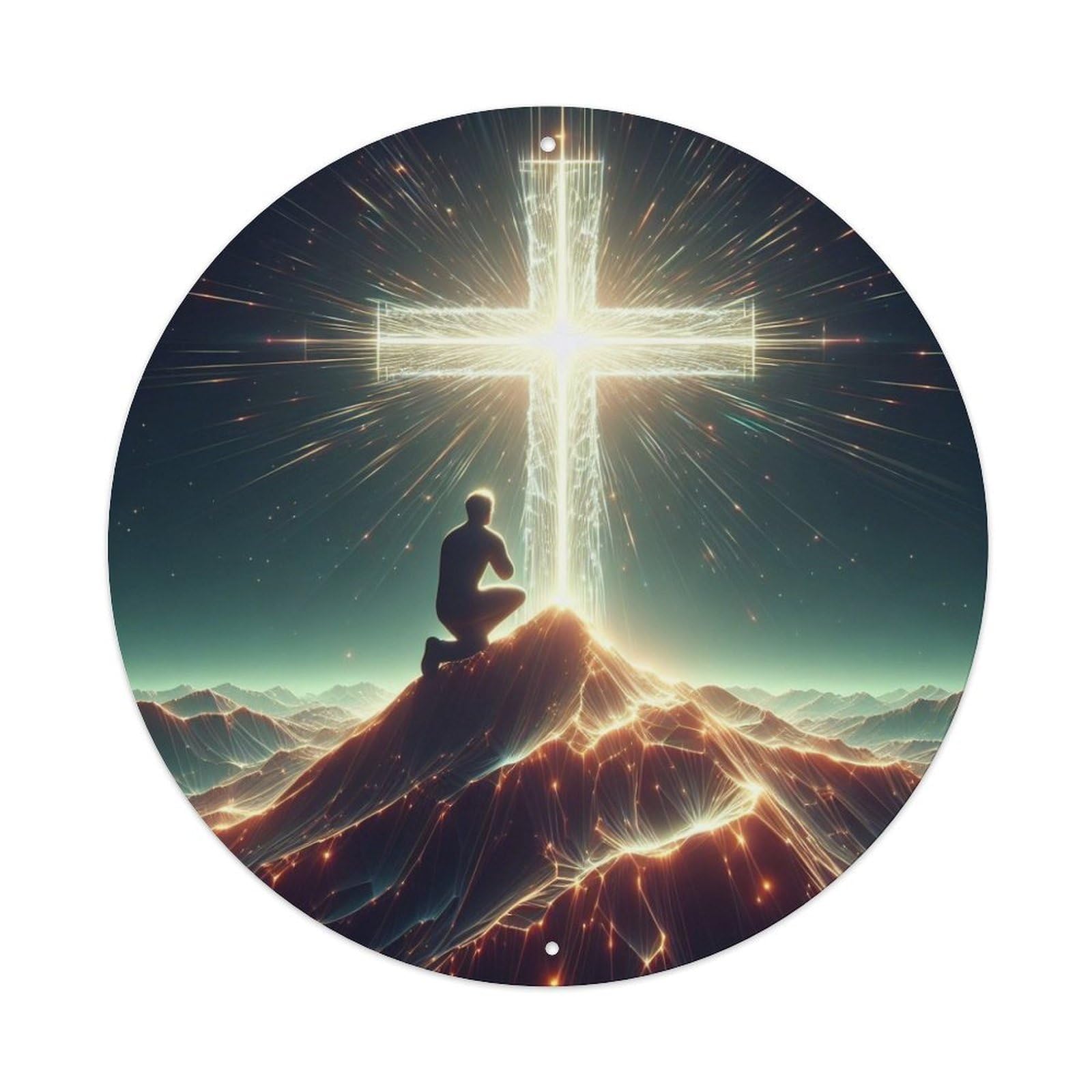 The Great Jesus Religious Metal Tin Sign