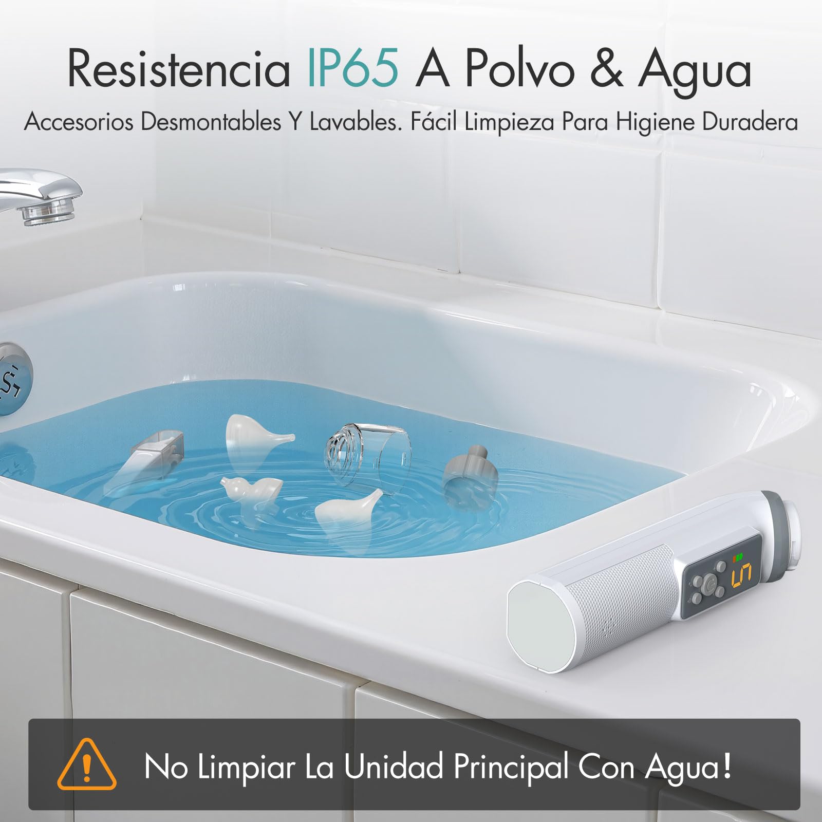 Aspirador Nasal Bebe Electrico X60 con 5 Niveles, Pantalla LED y Musica