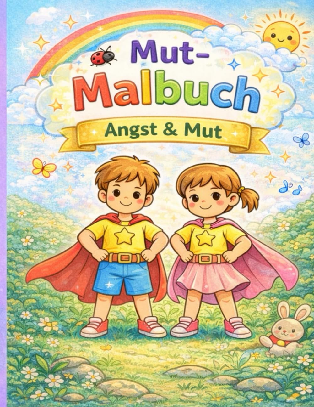 Mein Mut-Malbuch für Kinder ab 4 Jahren: Angst verstehen & mutig werden - Liebevolle Ausmalbilder für sensible Kinder aus der Reihe "Gefühle verstehen"