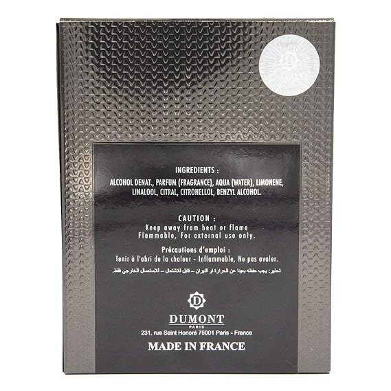 Dumont CLIFF EXOTIC - 3.4oz - Eau De Parfum - Unisex Perfume for Men & Women - Fresh, Woody, Musky, Amber & Vanilla Fragrance - Long Lasting Cologne Mist & Body Spray - for Him & Her