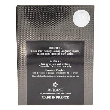 Dumont CLIFF EXOTIC - 3.4oz - Eau De Parfum - Unisex Perfume for Men & Women - Fresh, Woody, Musky, Amber & Vanilla Fragrance - Long Lasting Cologne Mist & Body Spray - for Him & Her