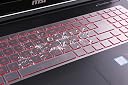 Oaky Premium Keyboard Skin for MSI PS42 14 inch Gaming Laptop Waterproof Dust-Proof Ultra Thin Keyboard Cover - TPU Transparent gallery image