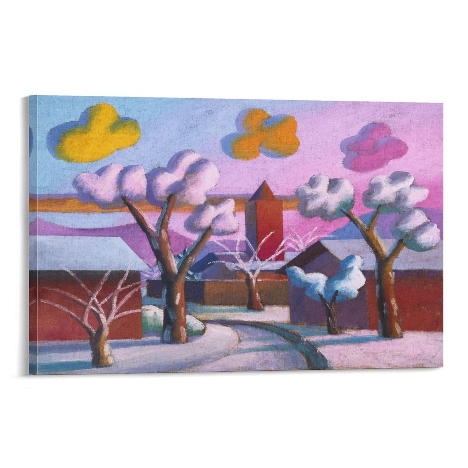 KLAGCBDF SALVO Untitled (5) Canvas Wall Art Prints Poster Photo Picture Painting Posters Room Decor 24x36inch(60x90cm)