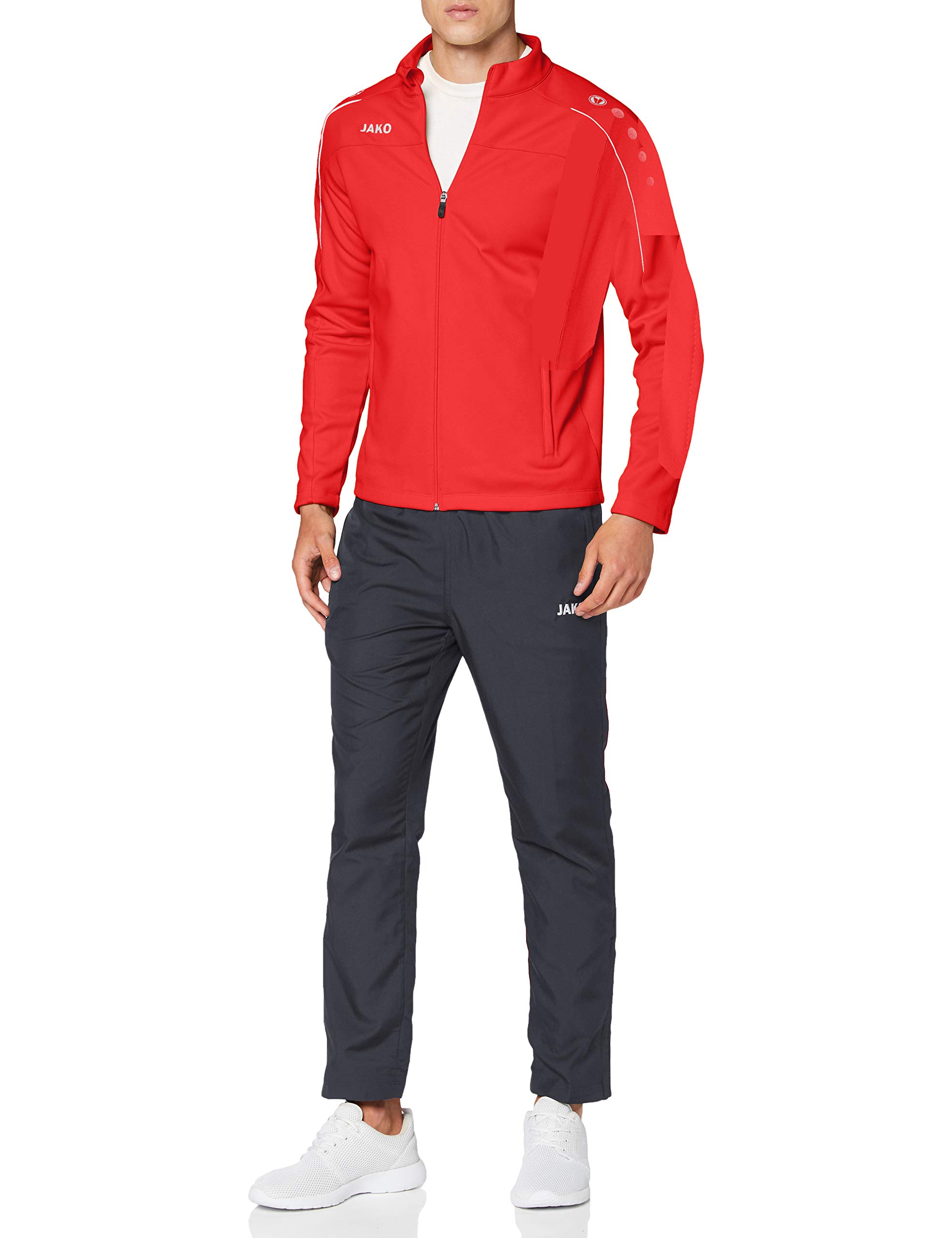 JAKO Classico M9550 Men's Tracksuit Red XXL