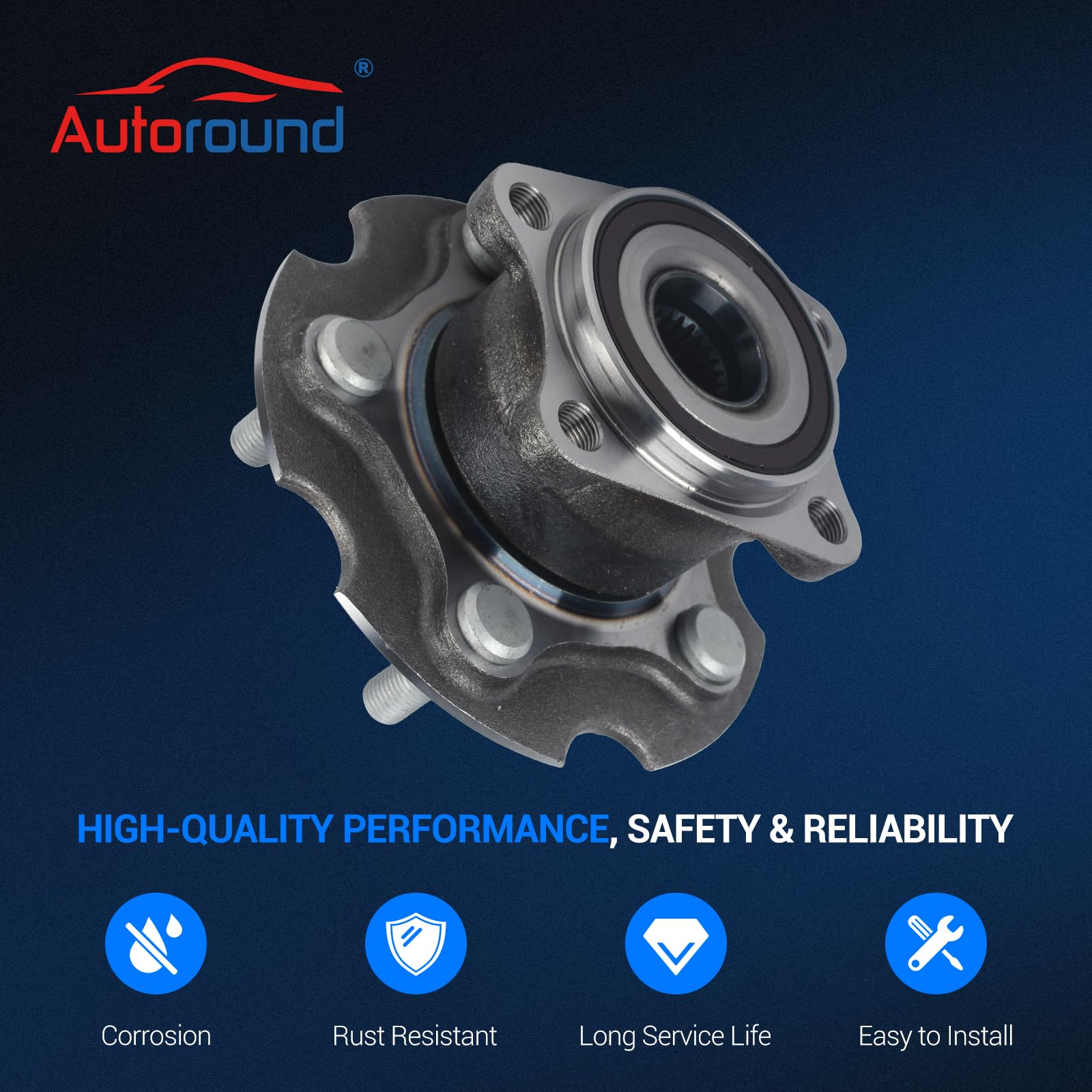 Amazon.com: Autoround 512374 AWD/4WD Rear Wheel Hub Assembly Fit