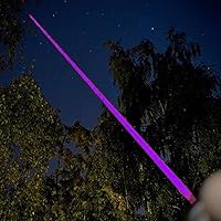 Vista 7 de Luz indicadora de puntero láser morado, múltiples modos de enseñanza de puntero de juguete para gatos, puntero láser de enseñanza, carga USB