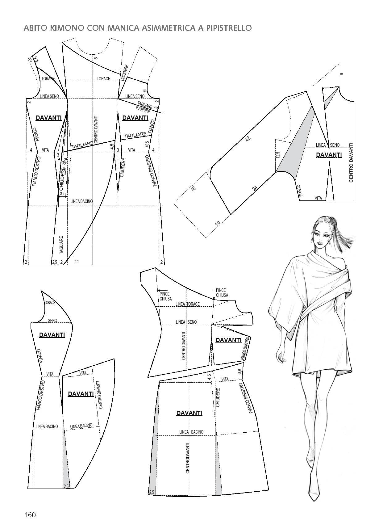 La tecnica dei modelli. Alta moda. Ediz. illustrata. Modelli d'alta moda. Tecnica del moulage. Decorazioni (Vol. 1)
