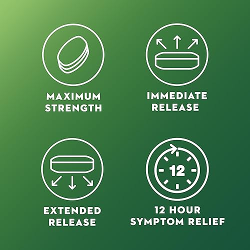 Miniatura 4 de Mucinex DM 12 horas de máxima fuerza para la congestión del pecho y la tos medicina para adultos, medicina para el resfriado y la tos para aliviar