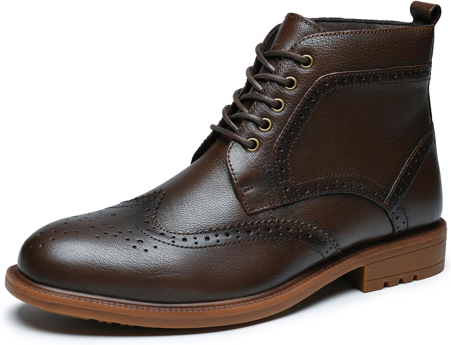 men's casual leather boots