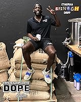 Vista 6 de Dope Coffee, Goteo etíope, tostado medio, café de grano entero, región Sidamo 100% Arábica, 12 onzas