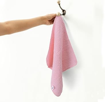 Terry Washcloths 12x12 Inches Pack of 10 Multicolor Highly Absorbent, Soft Feel and Multipurpose Cotton Wash Cloths for Everyday Use